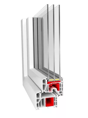 Przekrój okna Ideal